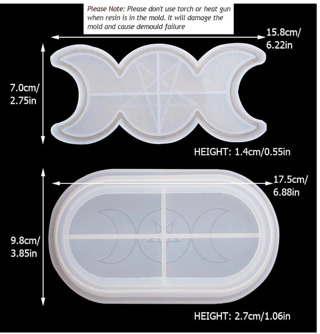Catch-all resin trays