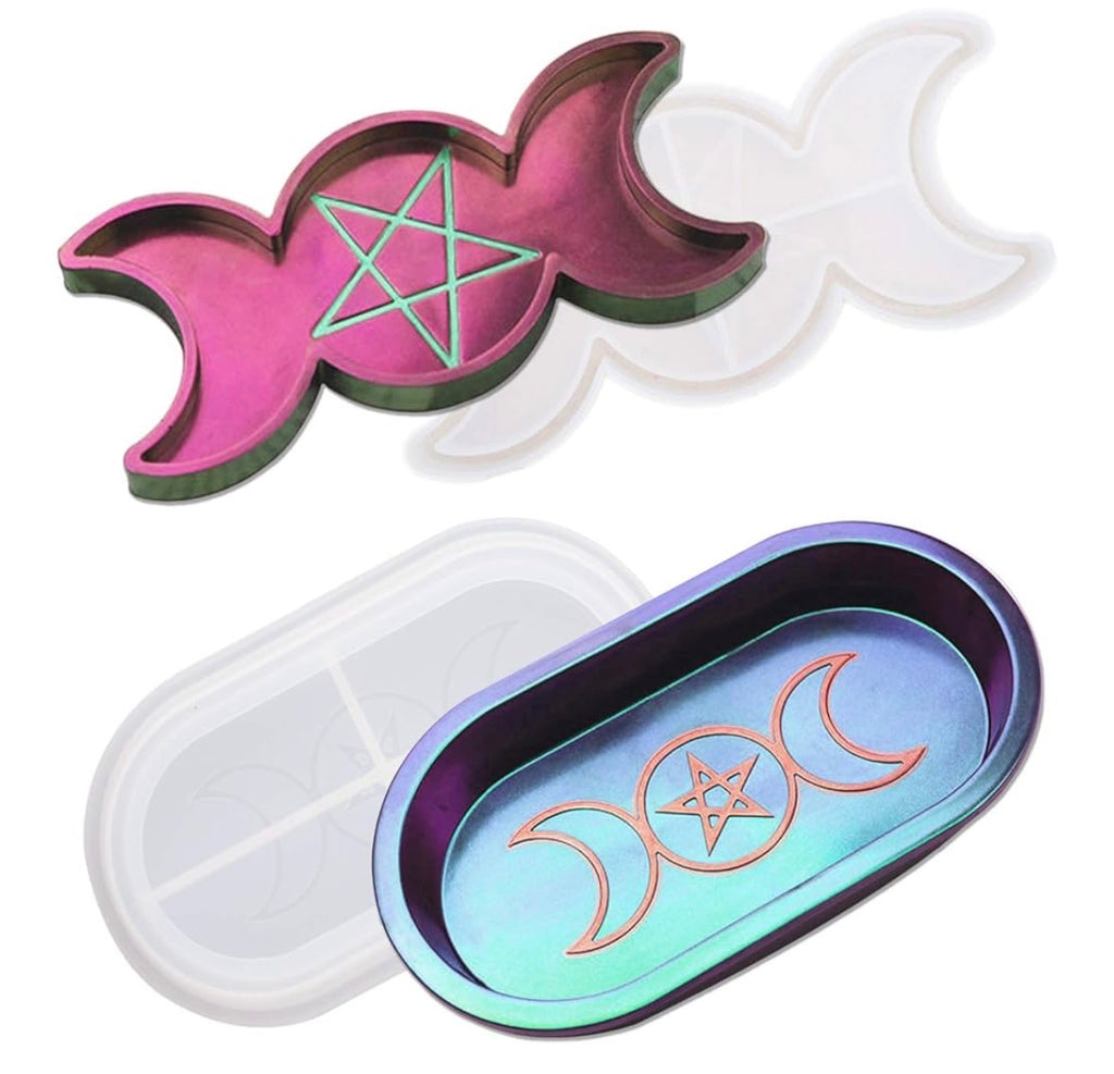 Catch-all resin trays