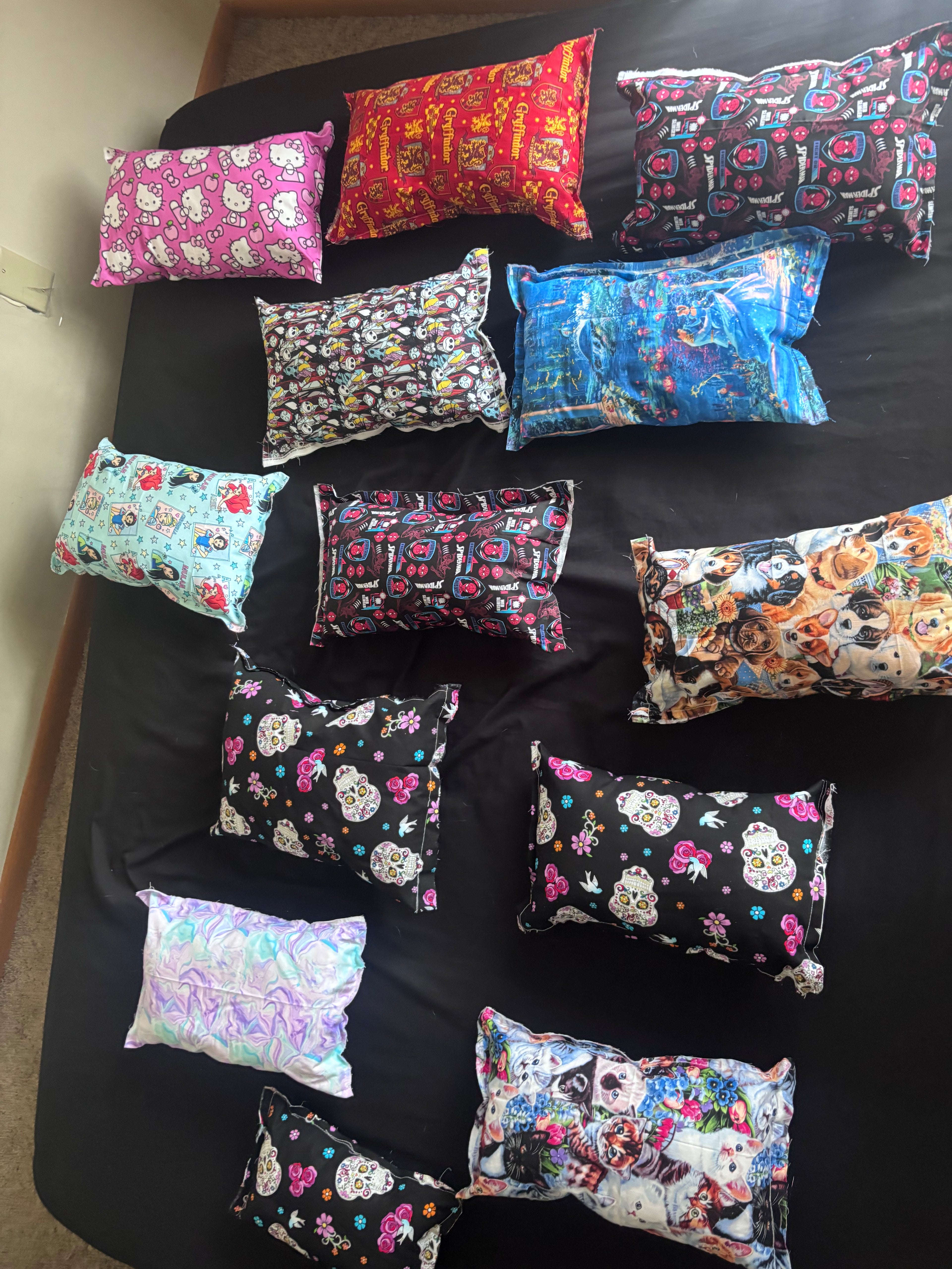 Handmade custom throw pillows