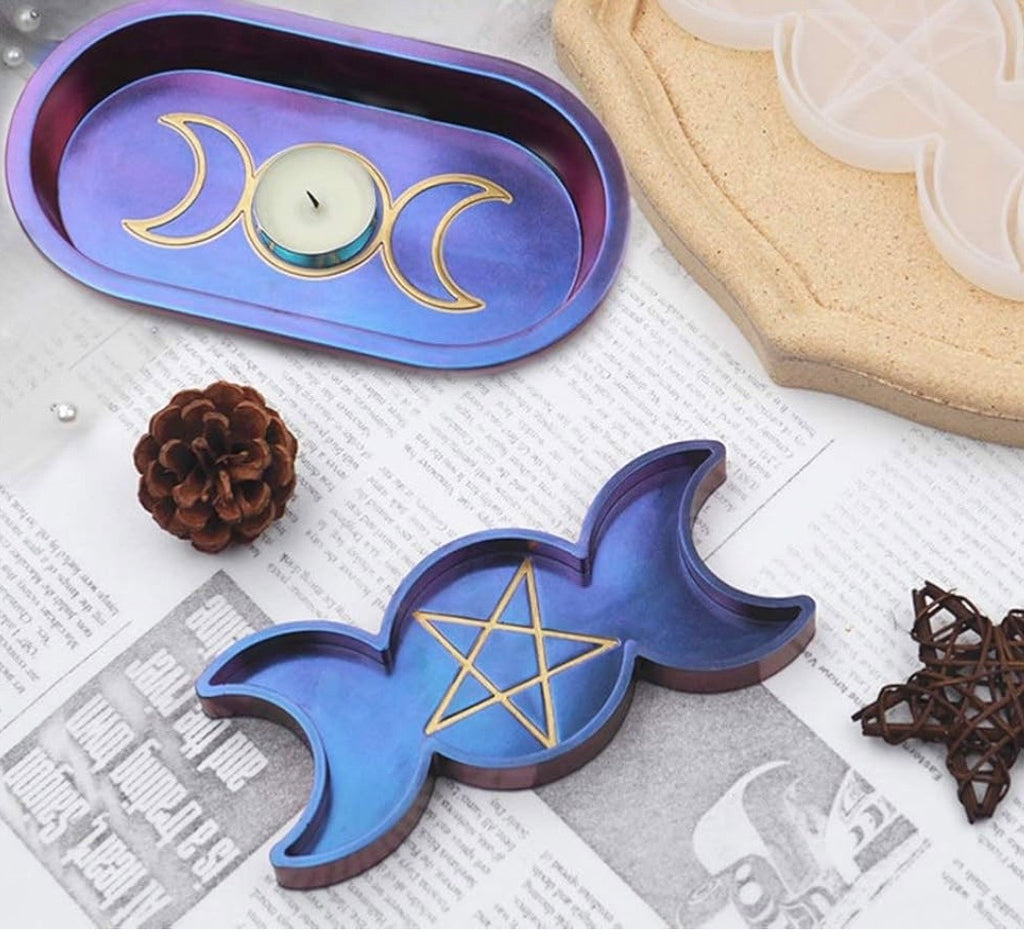 Catch-all resin trays