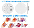 Custom Resin Dice Set – Made Just for You